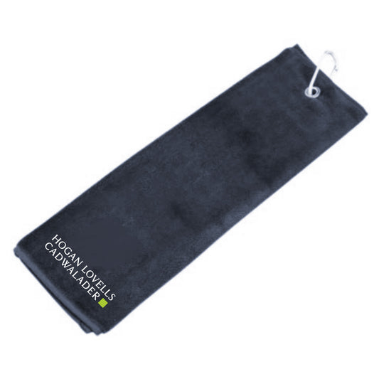 Premium Terry Velour Golf Towel